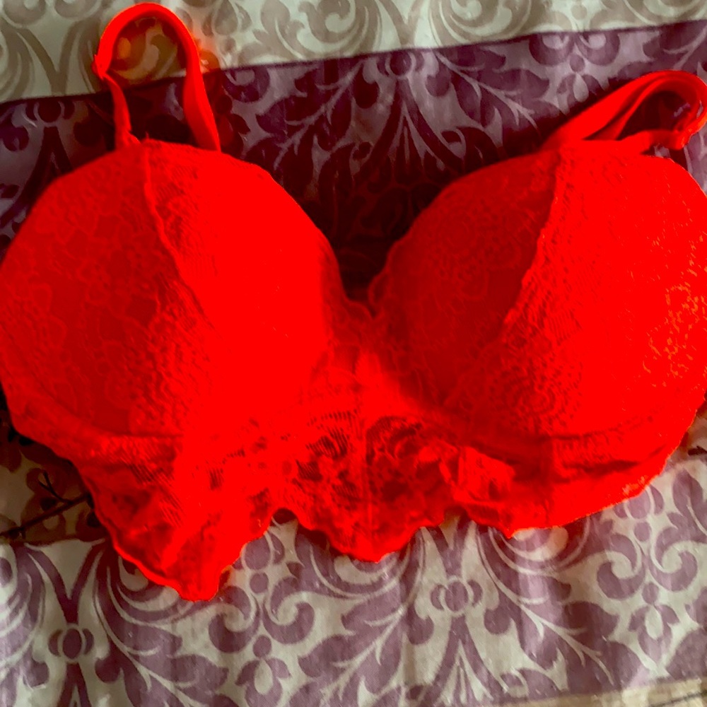Victoria’s Secret PINK orange bra